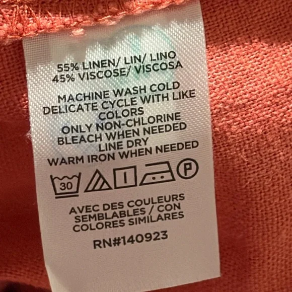 LOFT Sleeveless Red Jumpsuit - Picture 3 of 4